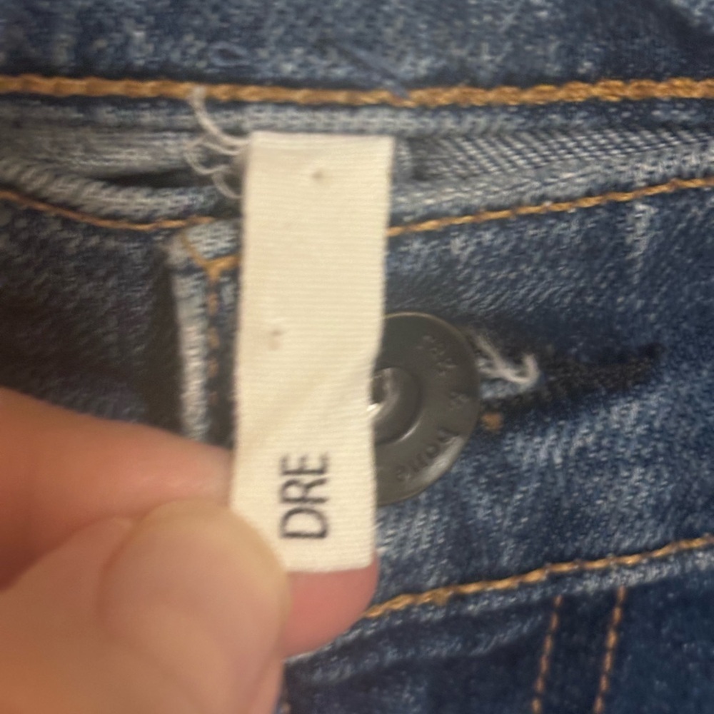 rag & bone Dre Relaxed Slim Jeans 90s ripped and worn denim - Picture 6 of 7